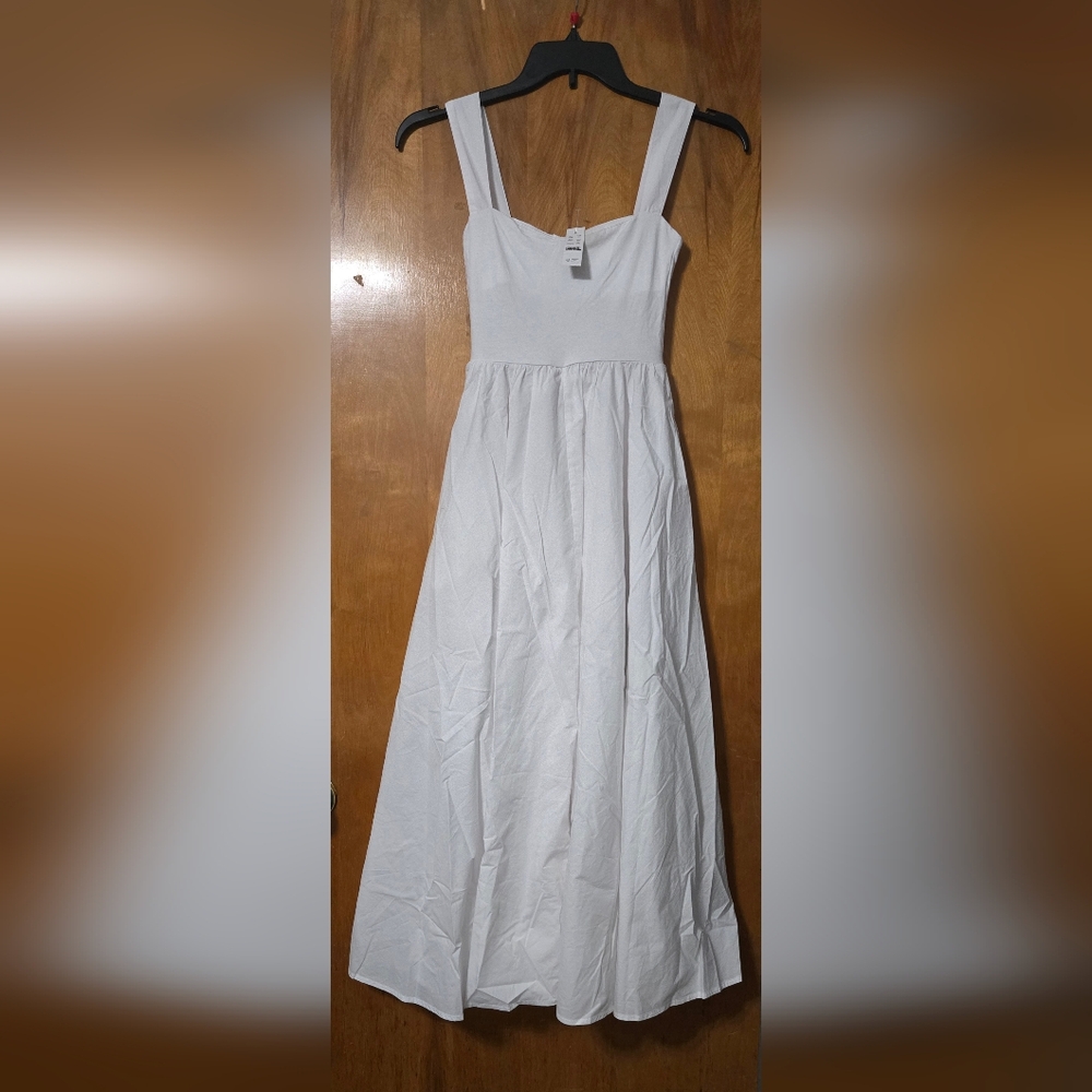 J. Crew White Maxi Dress